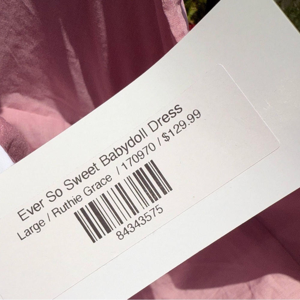 New ▶️ Sofie the Label ◀️ Ever So Sweet Babydoll Dress
Large - Picture 10 of 14